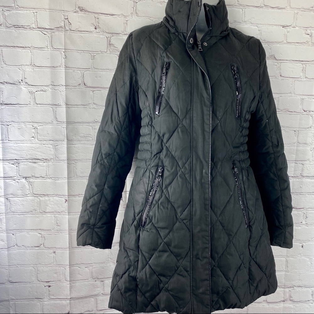 Esprit Black Down Jacket Size Small - image 3